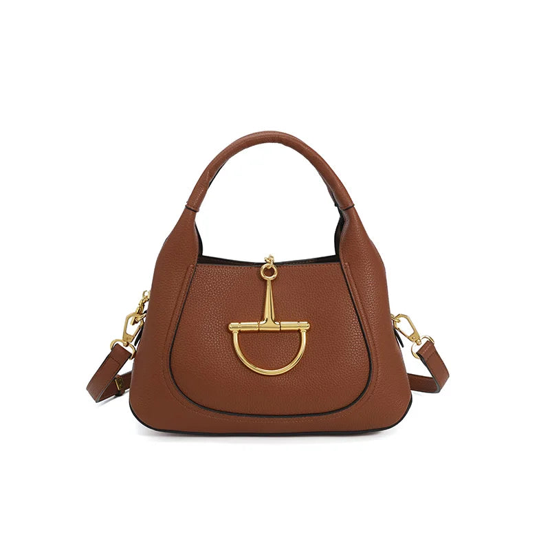 Ladies' Large-Capacity Multi-Functional Bag | Sophisticated "Crossbody & Shoulder" Silhouette | High-End Durable PU Leather Handbag | "Dignified" High-Performance Commuting Essential for Radiant Versatile Styling Luxegan