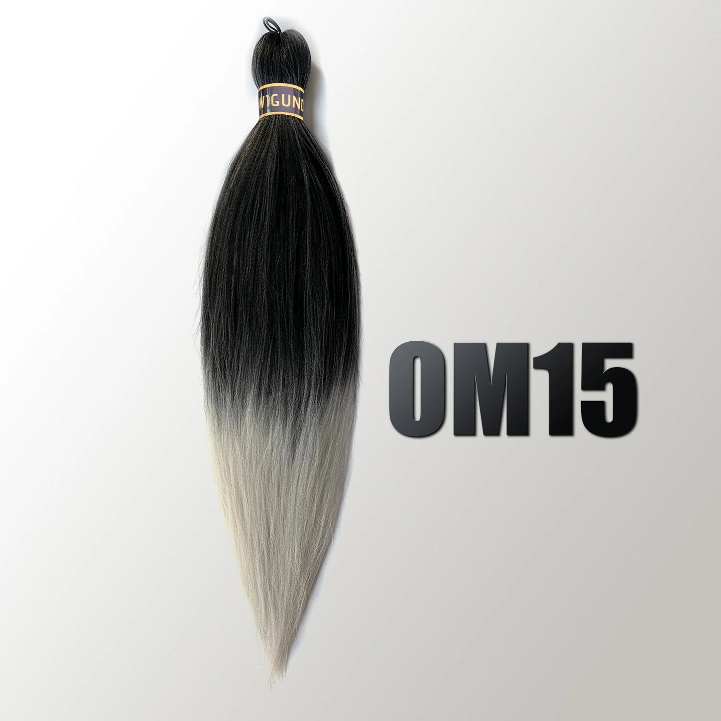 EZ Pre-Stretched Braiding Hair – Ombre Synthetic Crochet Braid Hair 26 Inch 90g Hot Water Setting - view 39