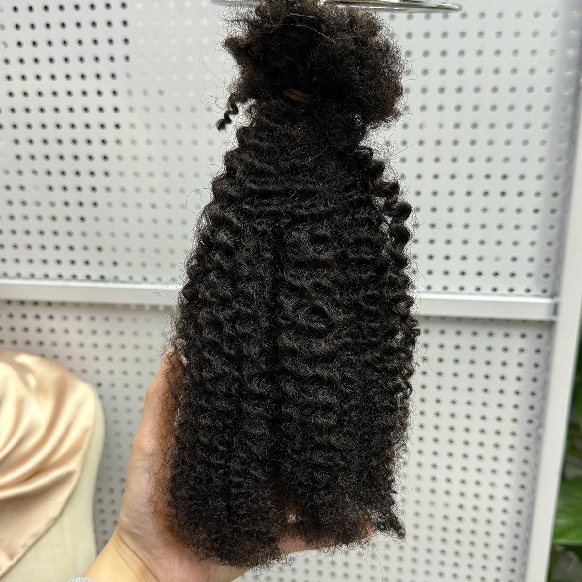 Nabi 4C Kinky Curly Micro Twist Human Hair – Crochet Braiding Hair for Black Women (30g/lot)