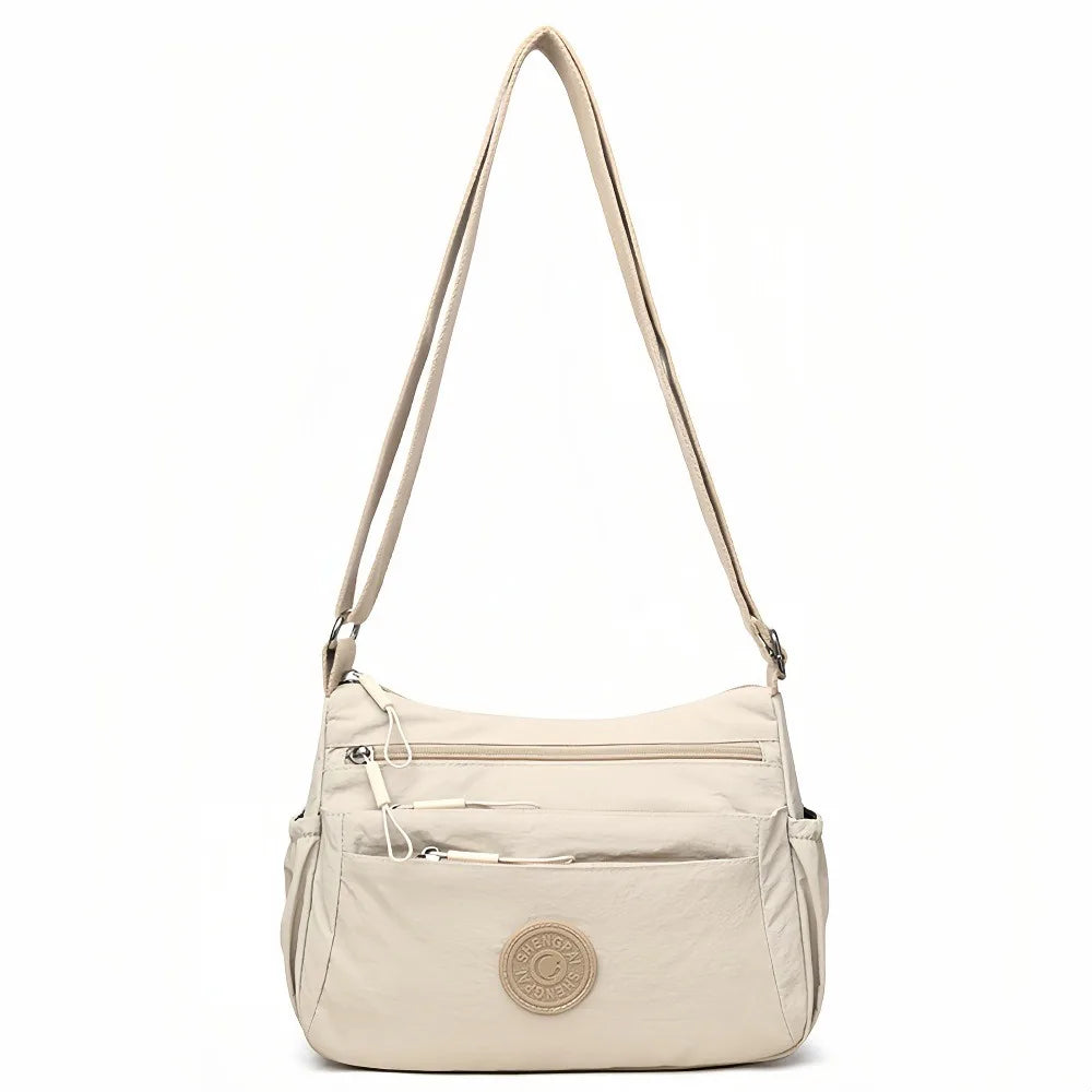 Multi-layer Casual Messenger Bag | Simple & Lightweight Commuting Mom Bag Luxegan