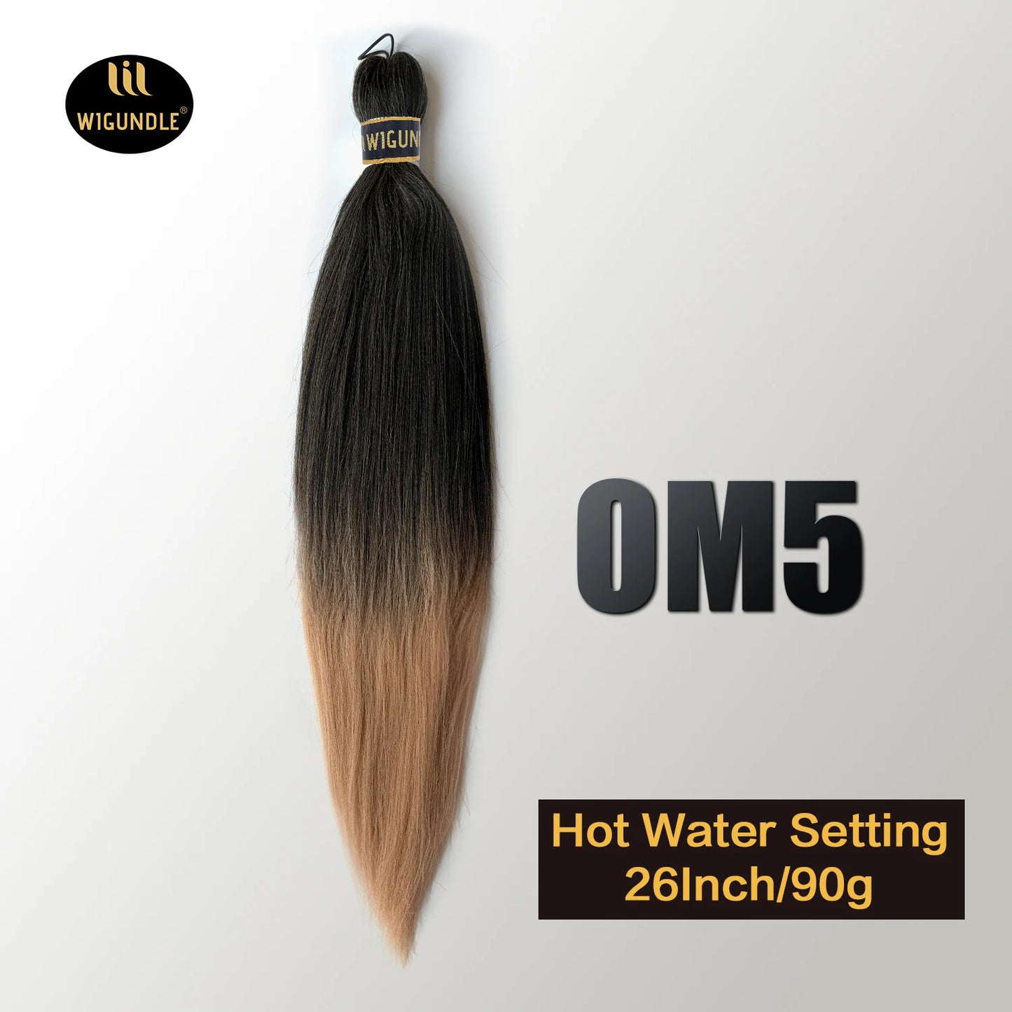 Kanekalon Pre-Stretched Jumbo Braiding Hair – 26 Inch | 90g | Kinky Straight | Hot Water Set | 44 - view 17