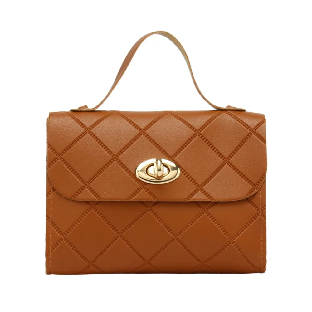 Fashion Small Messenger Bag | Sophisticated New Trend Female Shoulder Bag | Elegant Casual Crossbody | Luxury "Dignified" Mini Handbag for Modern Women & Girls Luxegan