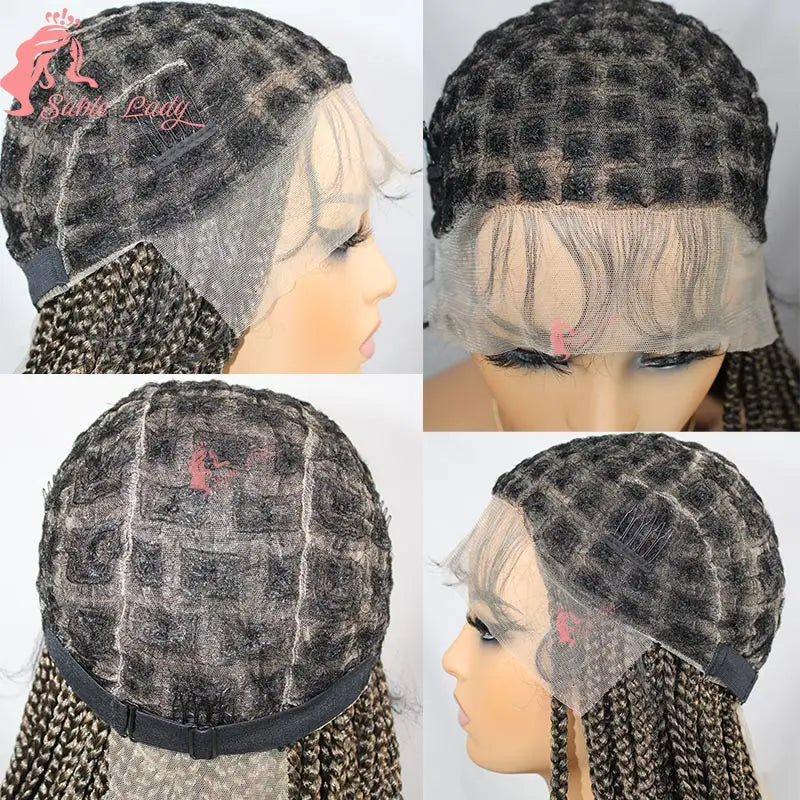 26-40 Inch Goddess Senegalese Twist Knotless Wig | Full Lace