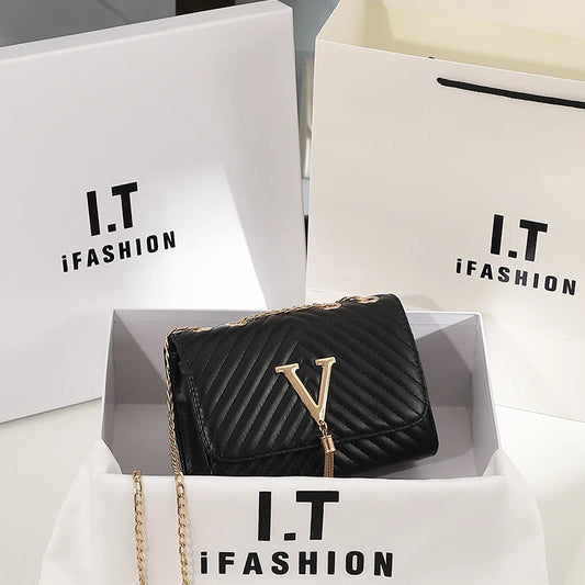Embroidery Women's Crossbody Bag | Thread Luxury Handbag & Shoulder Bag (Brand Sequined Tassel Clutch, Small Bag & Purse for Party) Luxegan