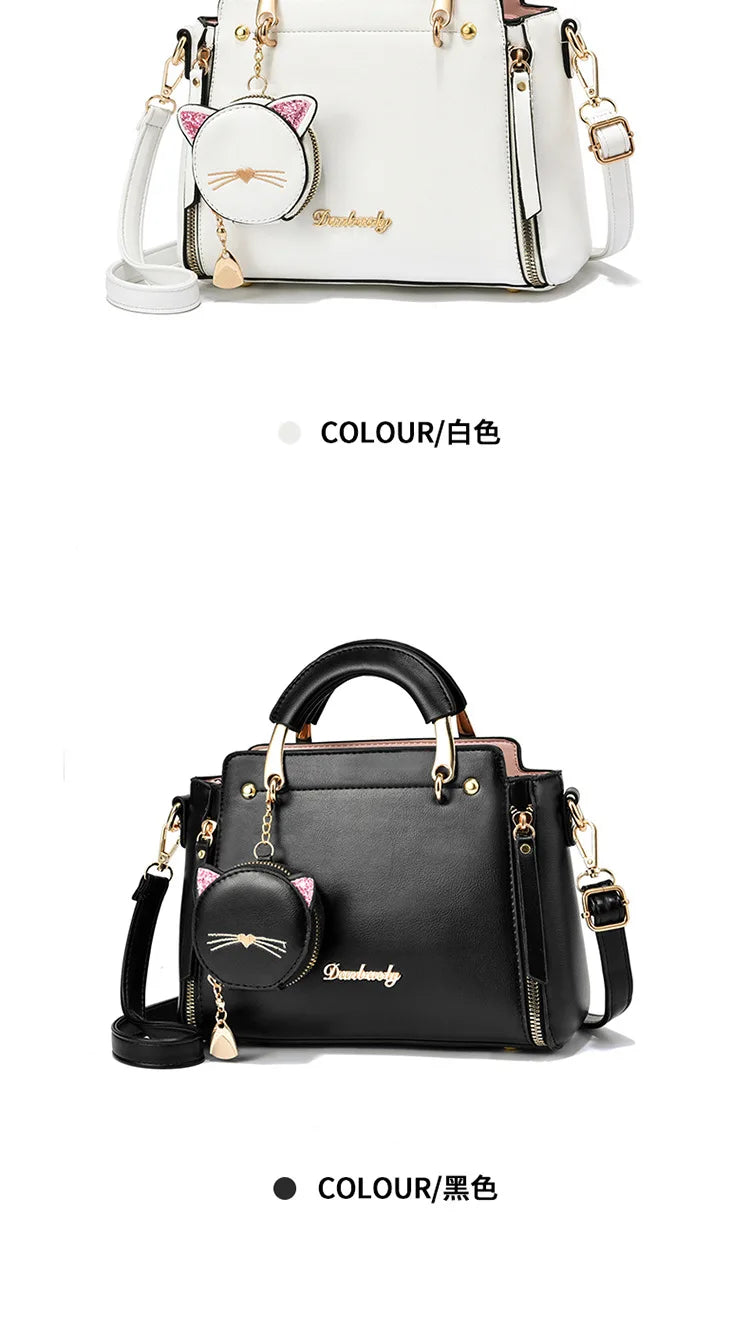 Summer New Women's Bag | Large Capacity Simple Shoulder Bag & New Handbag with Wallet (Crossbody Small Bag Bolso Mujer) Luxegan