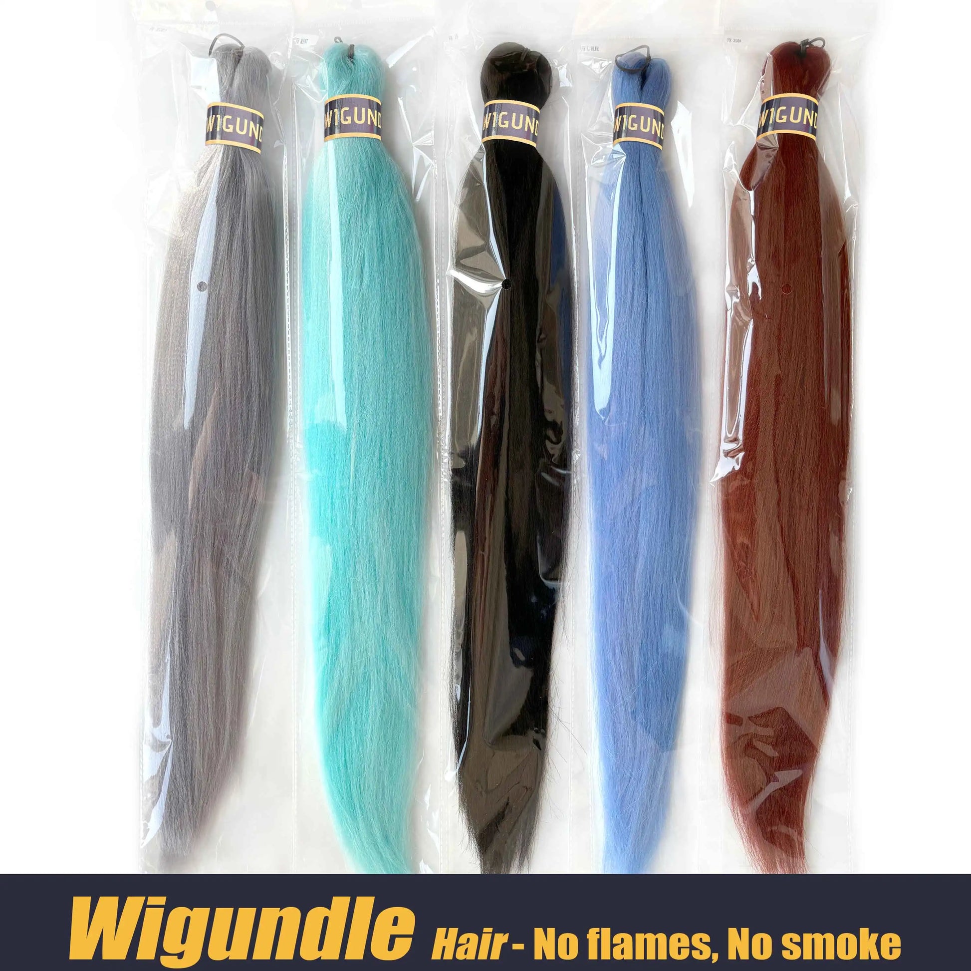EZ Pre-Stretched Braiding Hair – Ombre Synthetic Crochet Braid Hair 26 Inch 90g Hot Water Setting - view 4