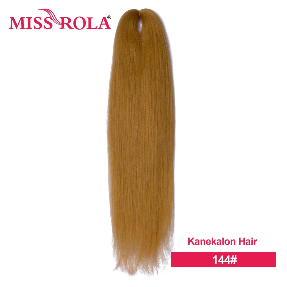 Jumbo Pre-Stretched Kanekalon Braiding Hair 24in – Ombré & Solid Colors Twist Braid Extensions - view 49