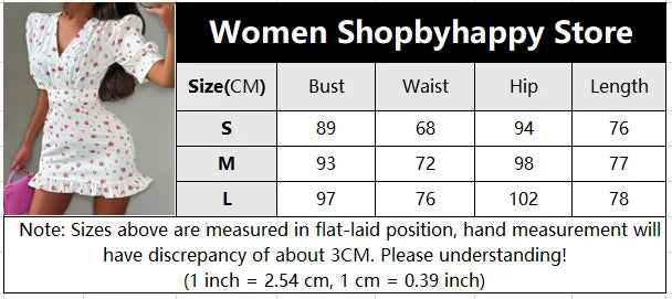 Women's Printed V-Neck Fit & Flare Dress Luxegan