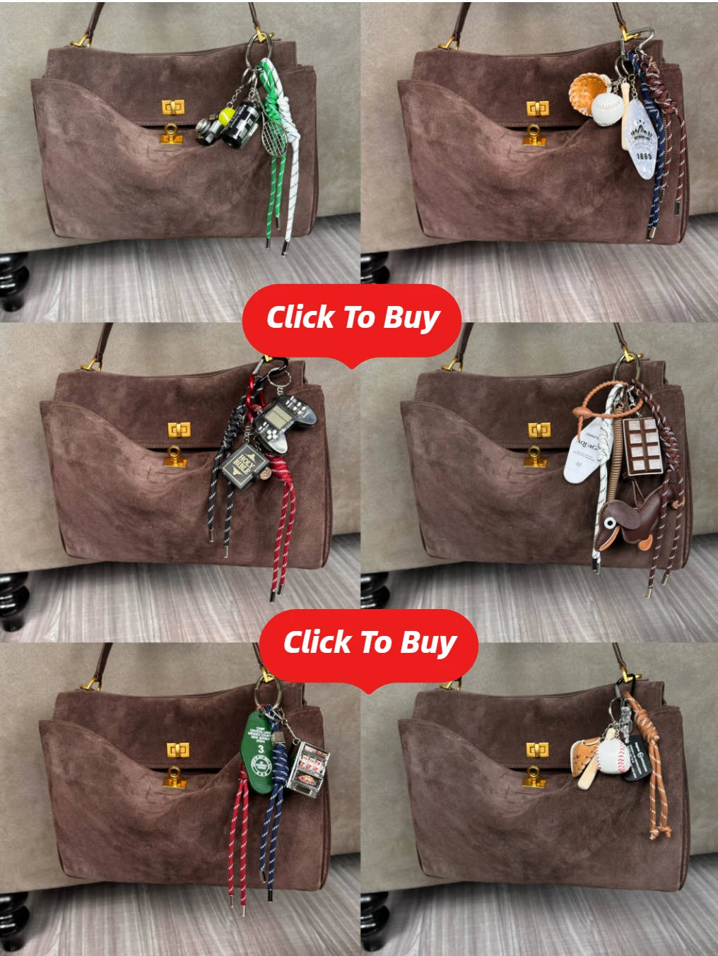 Chic Suede Leather Satchel | Soft Designer Shoulder Handbag Luxegan