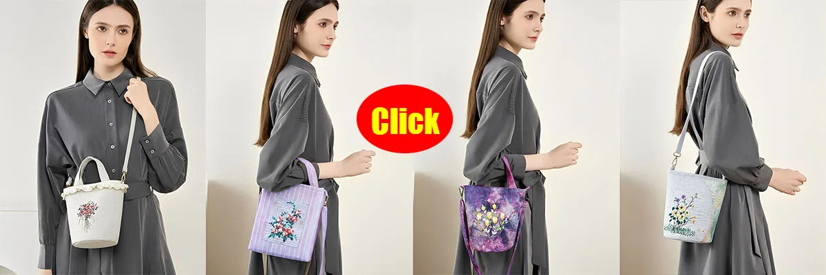Women's Shoulder Bag Luxury Handbag Chinese Intangible Cultural Heritage | Three-dimensional Embroidery Tote Crossbody Bag Lady Luxegan
