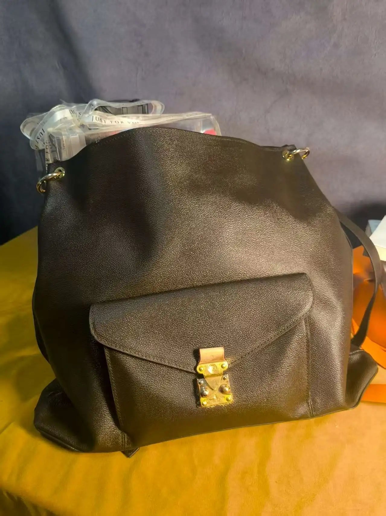 Women’s Black Fashion Shoulder Bag | Classic Designer Bucket Handbag | Elegant PU Leather Everyday Purse Luxegan