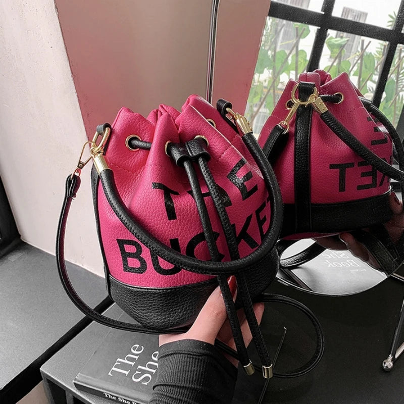New Fashion Women's Bucket Bag Trend | Brand Casual Versatile Shoulder Bag & High-end Classic Crossbody Bag (Designer Luxury Handbag) Luxegan