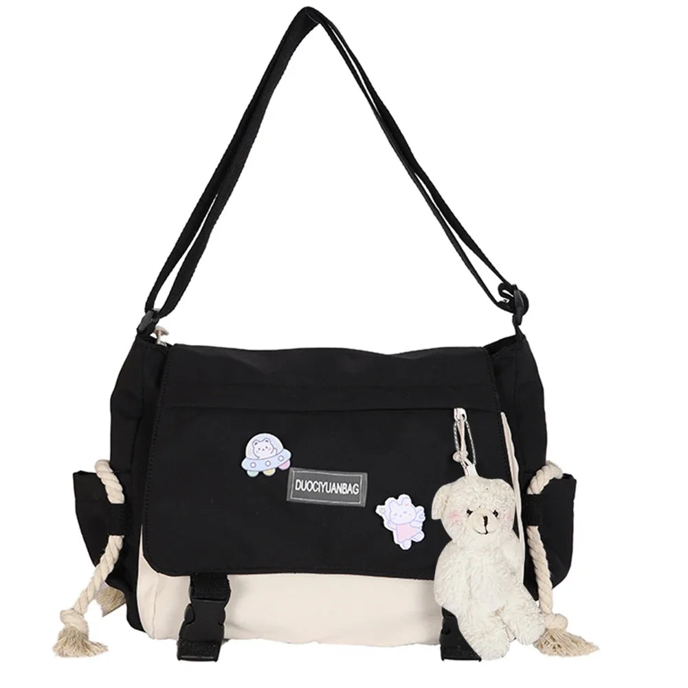 Large Capacity Crossbody Bag | Ladies' Messenger Pouch & Casual Shoulder Bag Luxegan