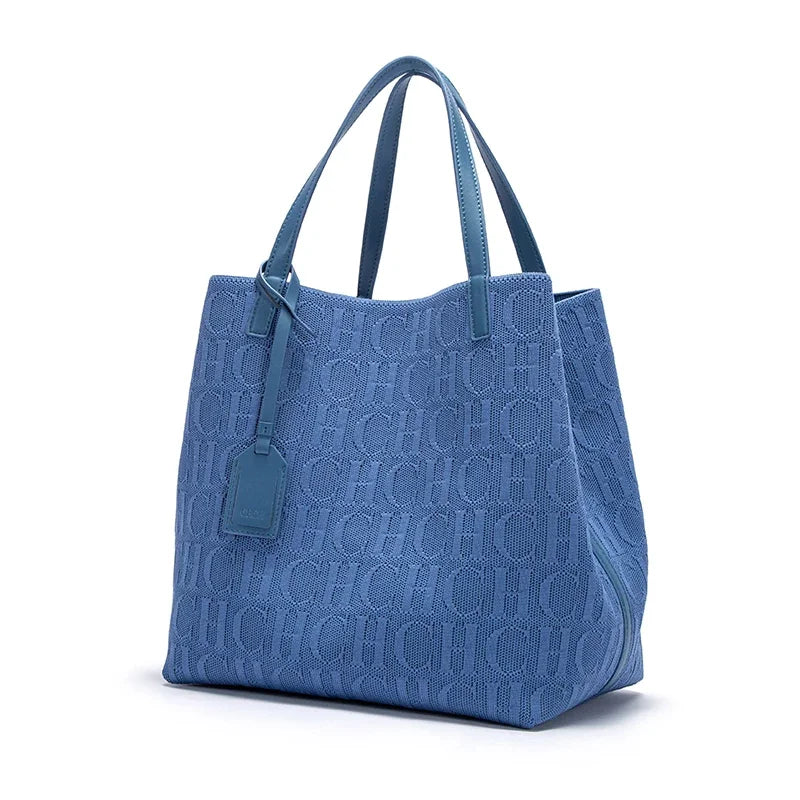 Ladies' Classic Shoulder Bag | Fashion Pure Color Handbag & Large Capacity Tote Luxegan