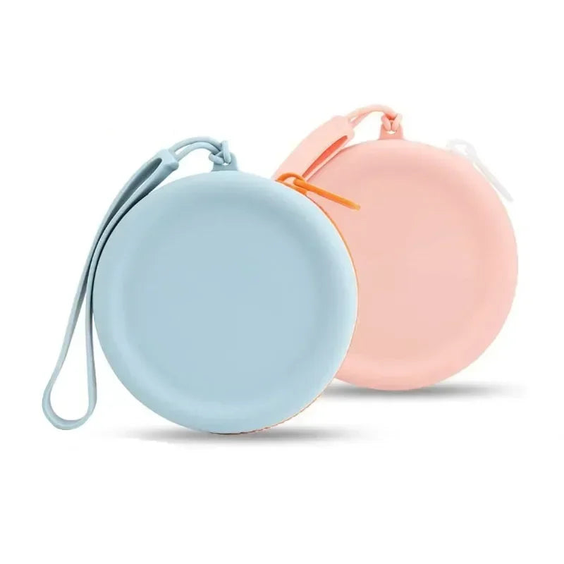 Cute Solid Color Silicone Coin Purse | Mini Cylindrical Clutch Pouch Luxegan