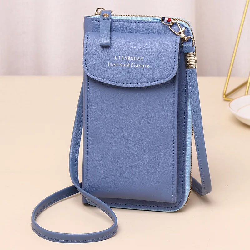 Fashion Women’s Mini PU Leather Handbag | Small Crossbody Shoulder Messenger Bag for Girls | Elegant Ladies' Phone Purse with Zipper & Flap | Versatile Daily Crossbody Bag Luxegan