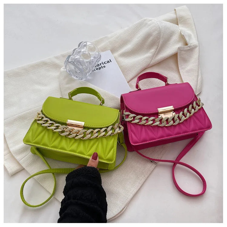 New Designer Shoulder Bag | Fashion Chain Crossbody Bag & Casual Tote Luxegan