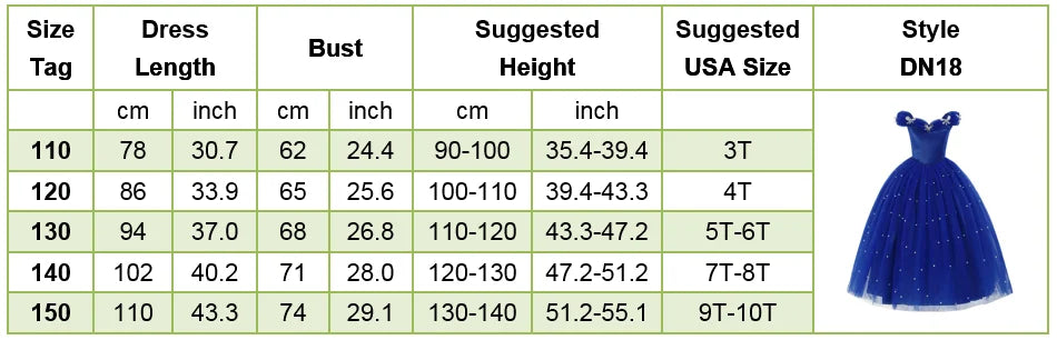 Girls Mirabel Isabela Encanto Costume Girl Princess Dress Children Elsa Anna Rapunzel Cinderella Mermaid Aurora Cosplay Clothes