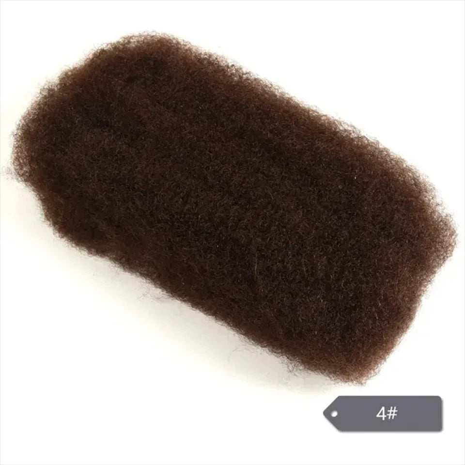 16A Virgin Afro Kinky Bulk Human Hair | Soft, Lightweight, & Long-Lasting for Braiding & Locs (50g) Luxegan