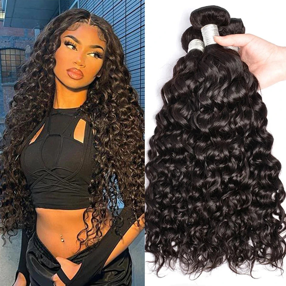 Short Bob Wig | Glueless 13x4 Lace Front Wig | Malaysian Remy Human Hair | Wet & Wavy | Ready to Wear
