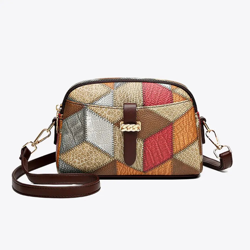 Large Capacity Shoulder Bag | PU Leather Crossbody Bag & Mom's Tote Luxegan