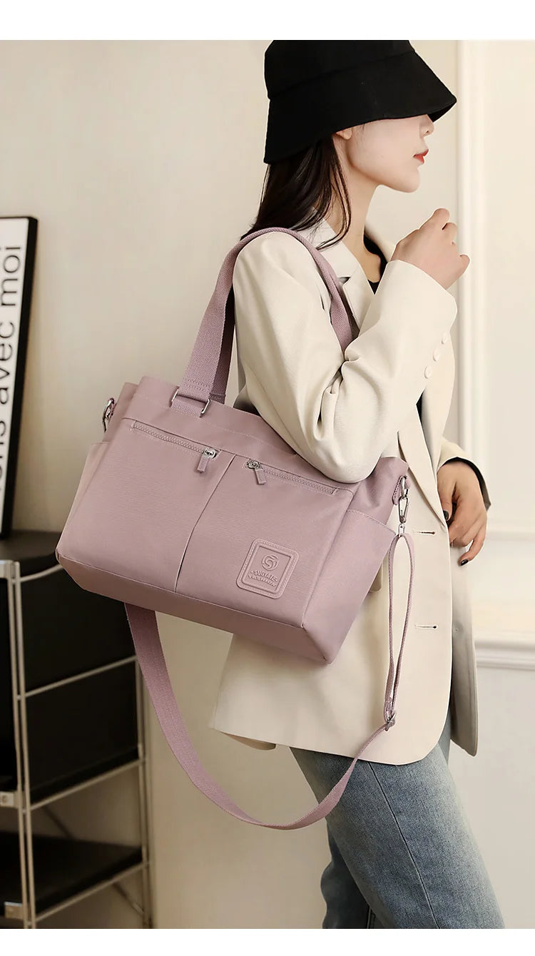New Fashion Women's Shoulder Bag | High-Quality Large Capacity Crossbody Bag & Waterproof Multi-Functional Handbag Luxegan