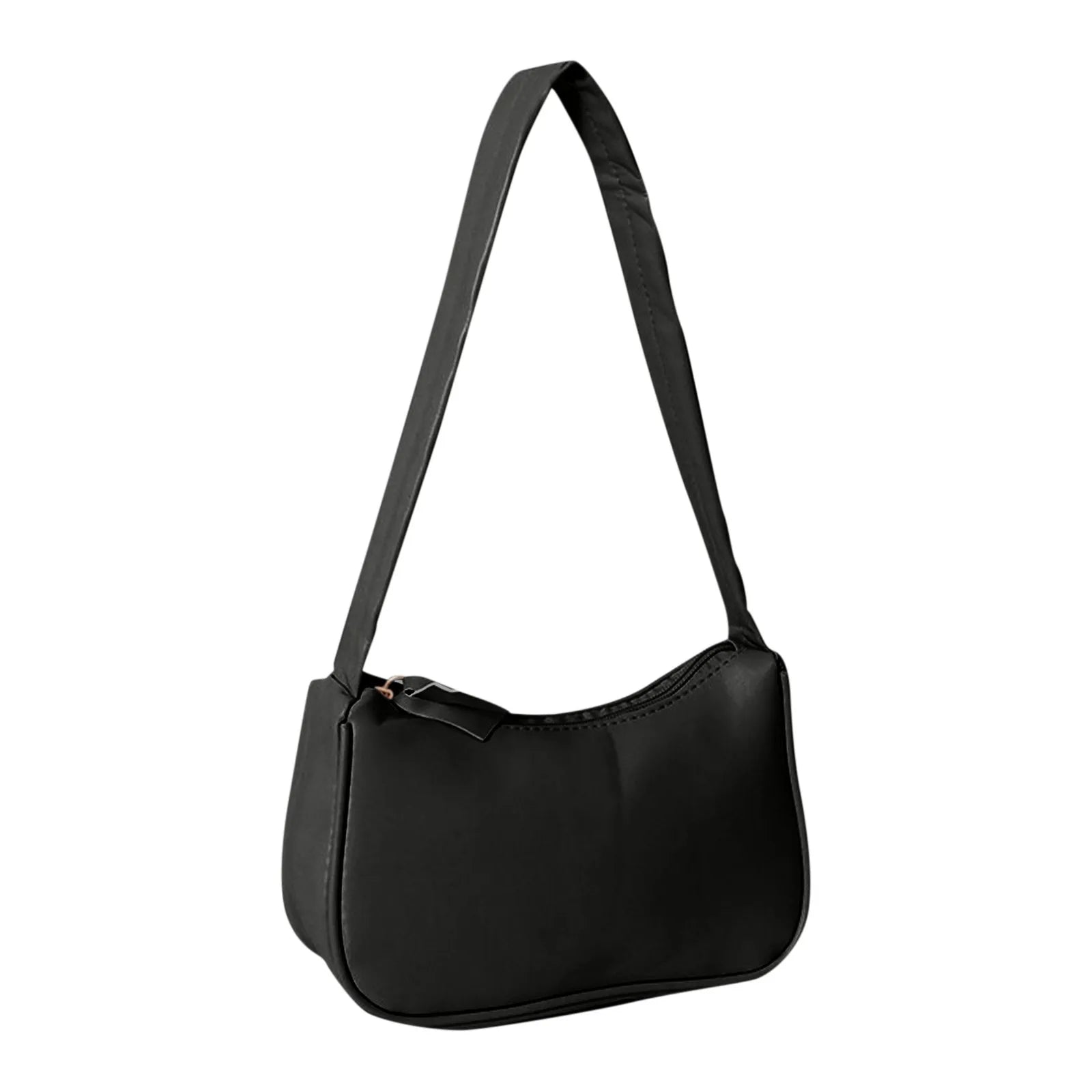 Retro Women's Solid Color Zipper Phone Bag | Hand Bag, Shoulder Bag & Armpit Bag (Mochilas Para Mujer, Mochila Y2k) Luxegan