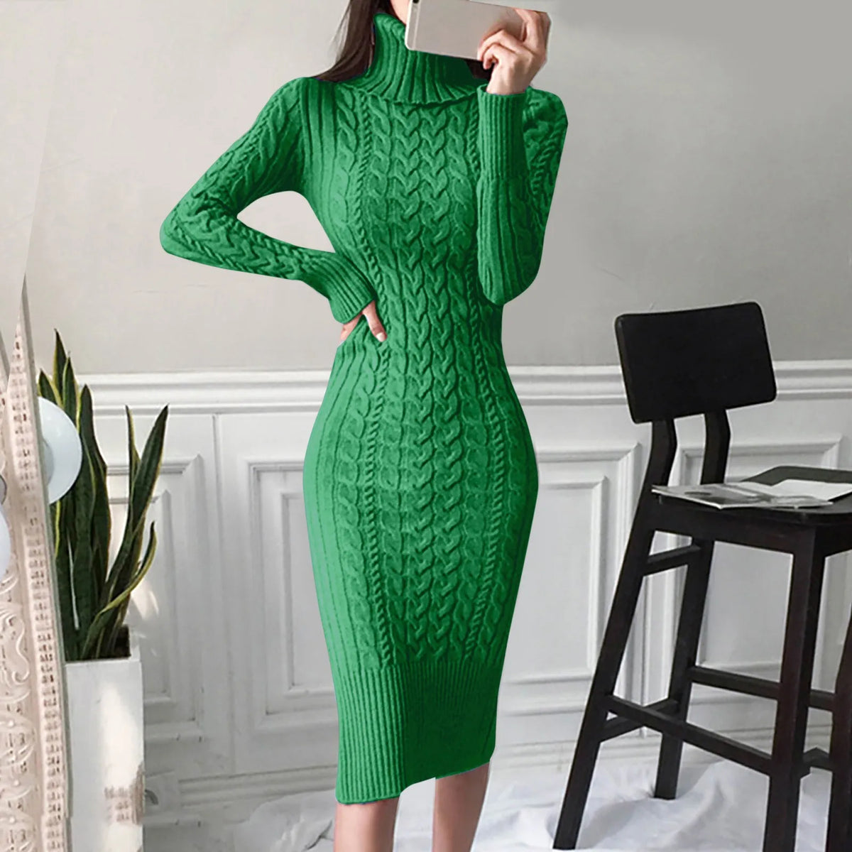 Solid O-Neck Sleeveless Regular Fit A-Line Knee-Length Dress – High Stretch Polyester, Natural Waist, Summer Luxegan