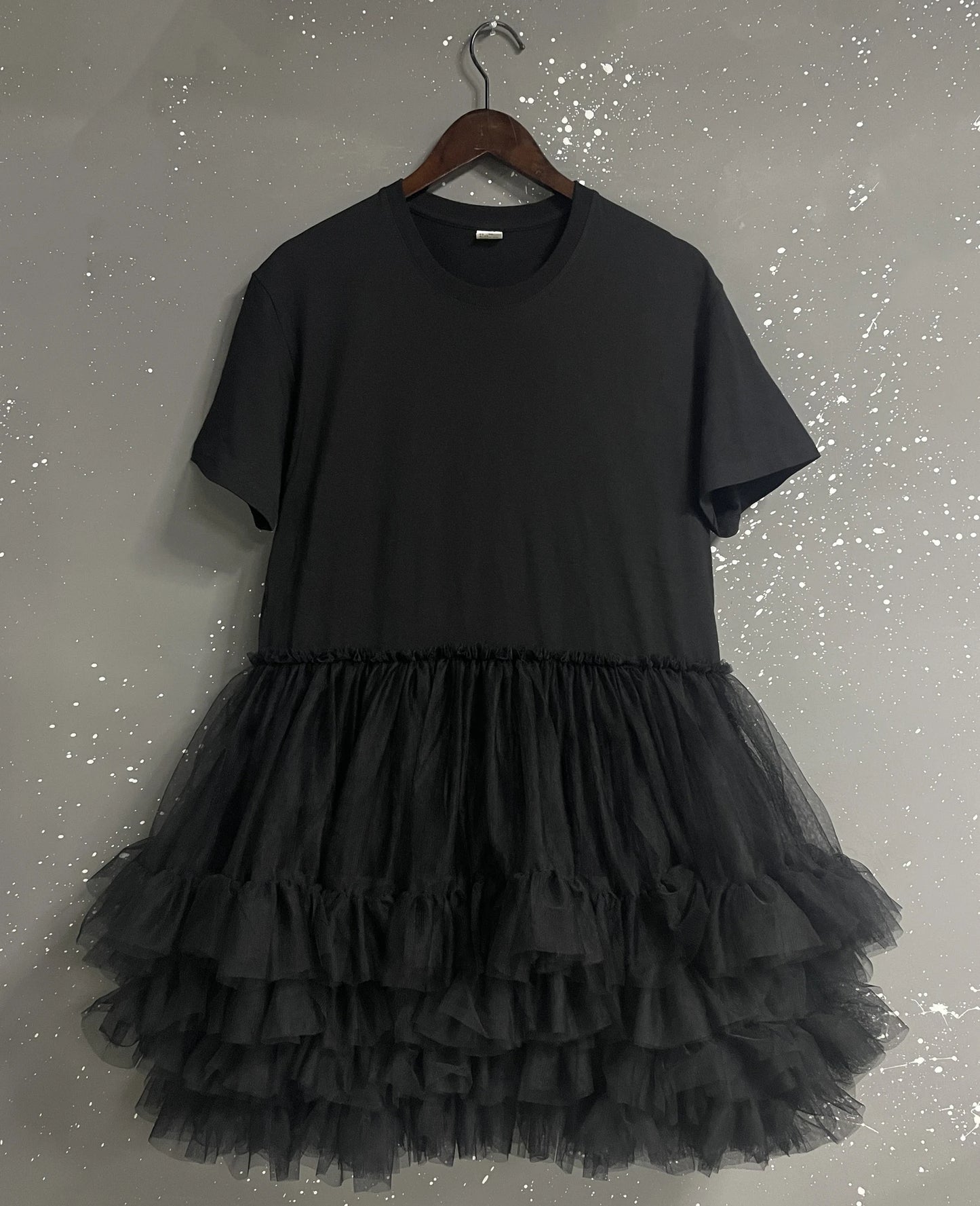 Women's Mesh Patchwork Short Sleeve Mini Dress Luxegan