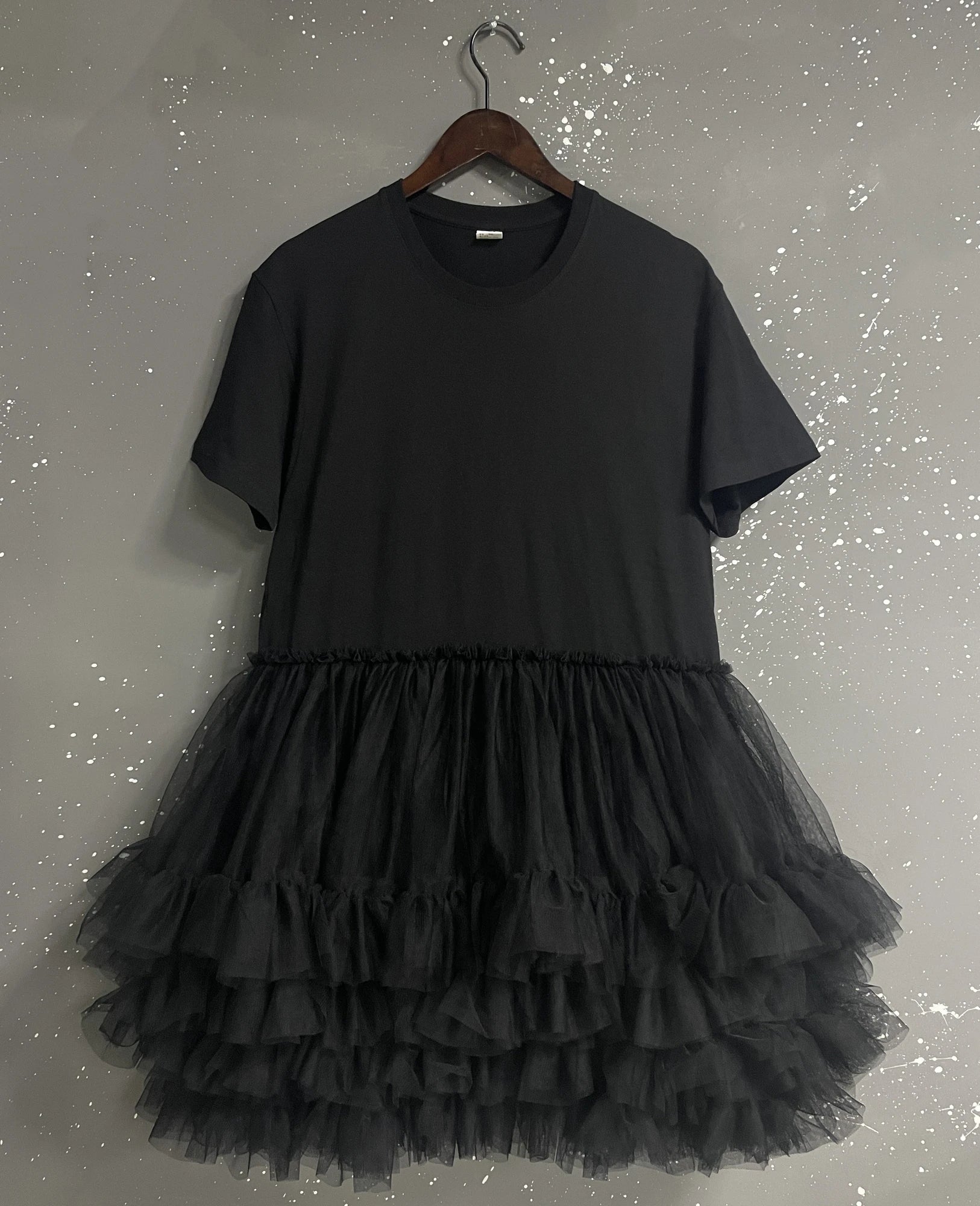 Women's Mesh Patchwork Short Sleeve Mini Dress Luxegan