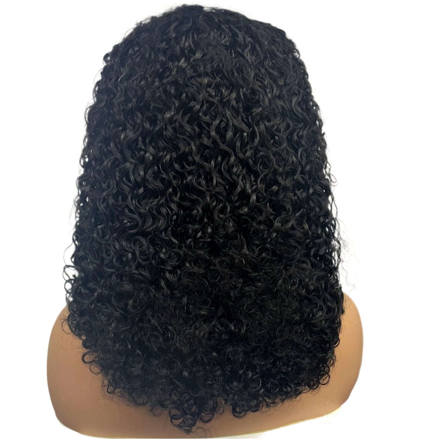 350% Density Pixie Curly HD Lace Frontal Wig | Bouncy Burmese Human Hair Luxegan