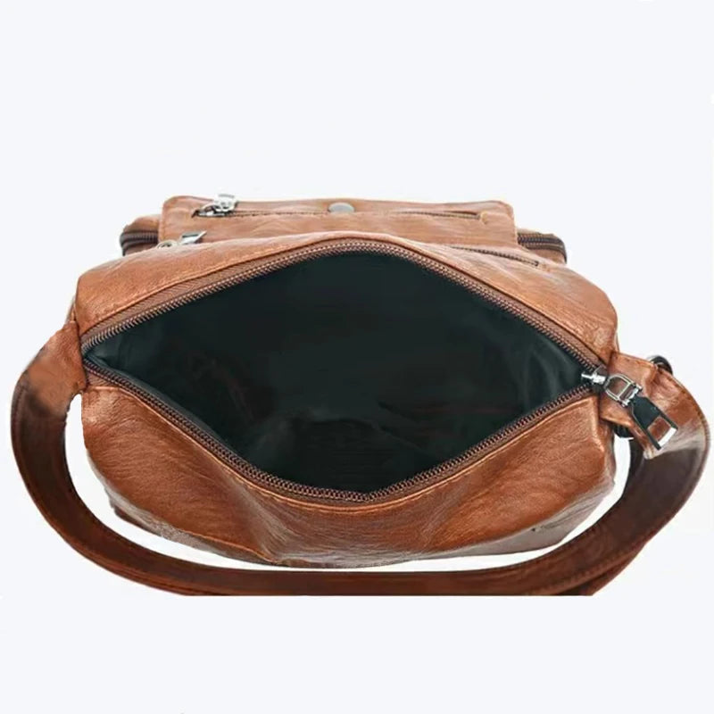 Neutral Style Rectangular Bag for Men and Women | Wide Capacity Casual Fashionable Single Shoulder Bag for Traveling Luxegan