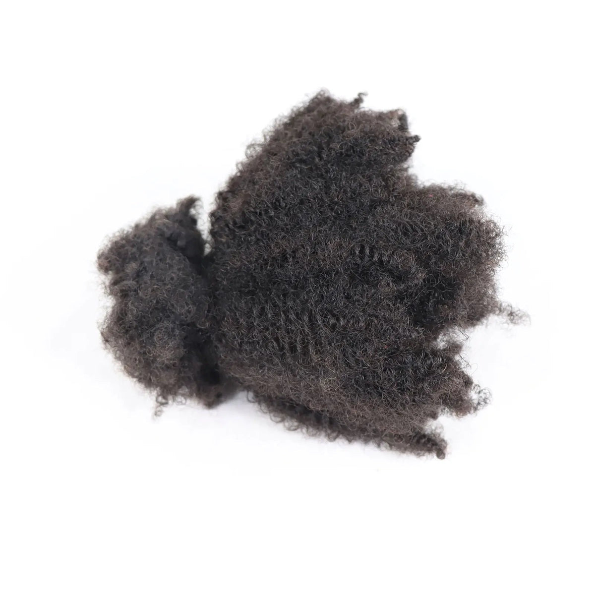 #30-#1-#30 Ombre Brown Afro Kinky Curly Bulk Human Hair | 50g Brazilian Crochet Braiding Hair Extensions (No Weft) Luxegan