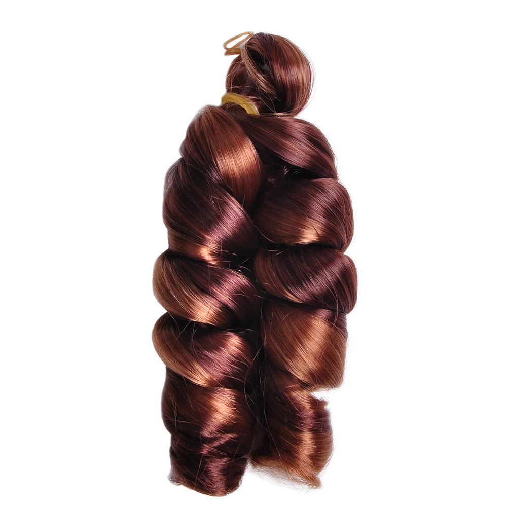 12 Inch French Curls Loose Wave Crochet Braids – Spiral Curly Synthetic Hair for Women - view 18