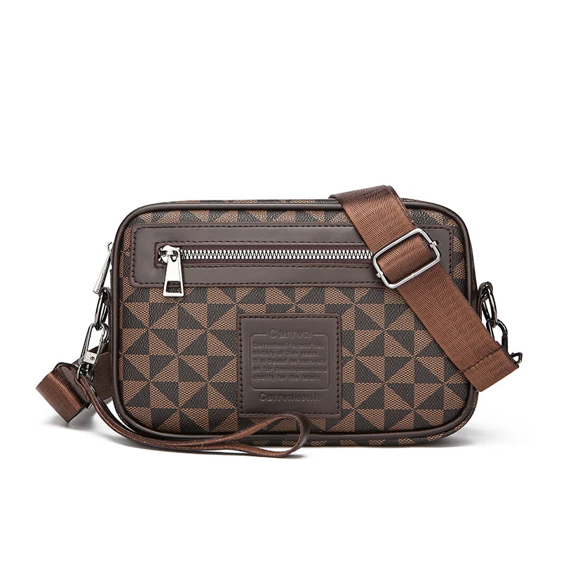 Men's Leather Messenger Bag | Crossbody Shoulder Bag & Designer Handbag Luxegan