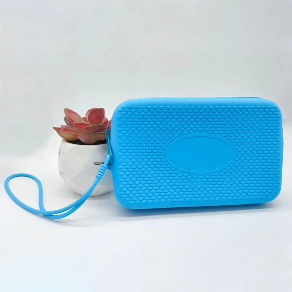 Unisex Silicone Waterproof Coin & Earphone Purse Luxegan