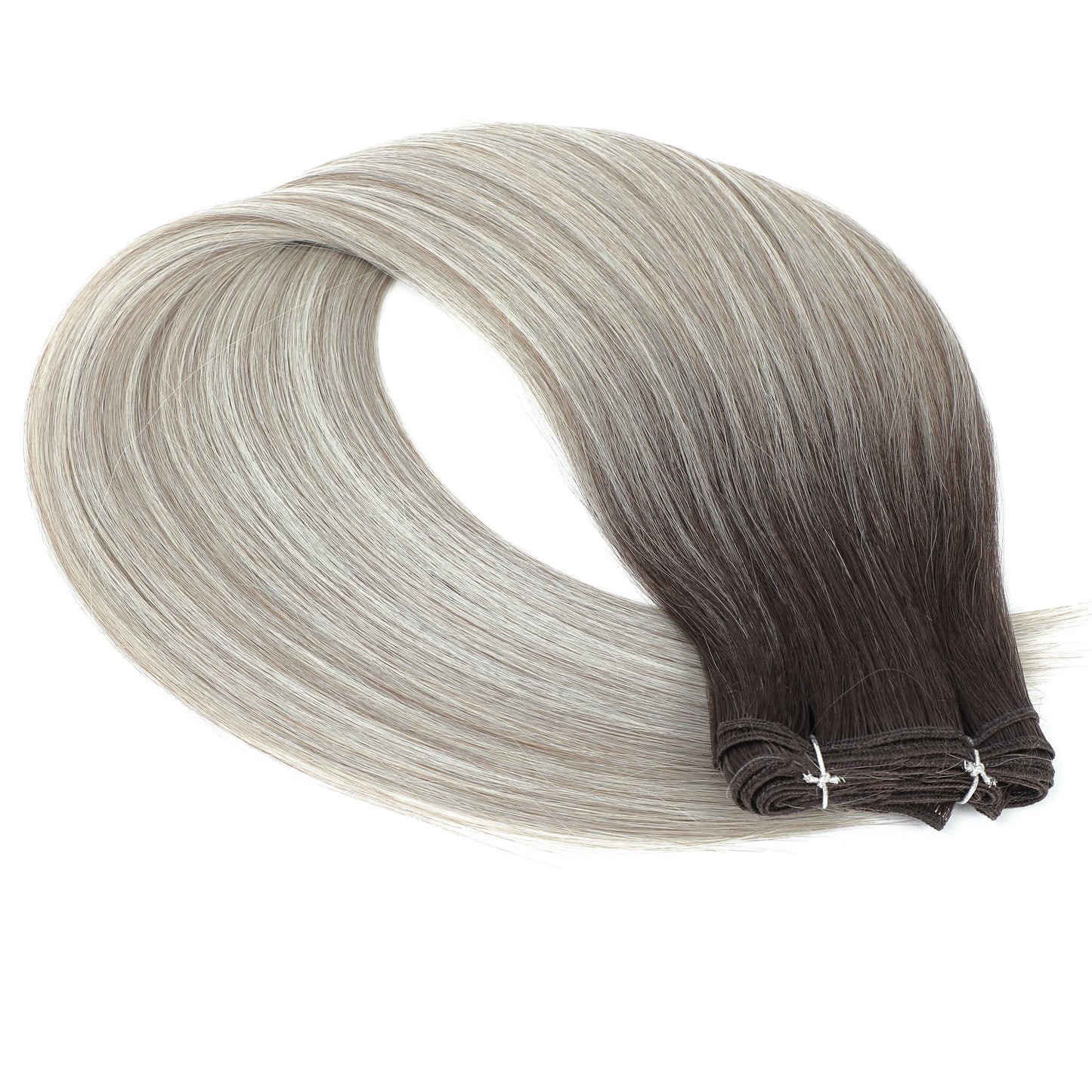 Bone Straight Synthetic Hair Extensions | Yaki Texture | 24–32 Inches