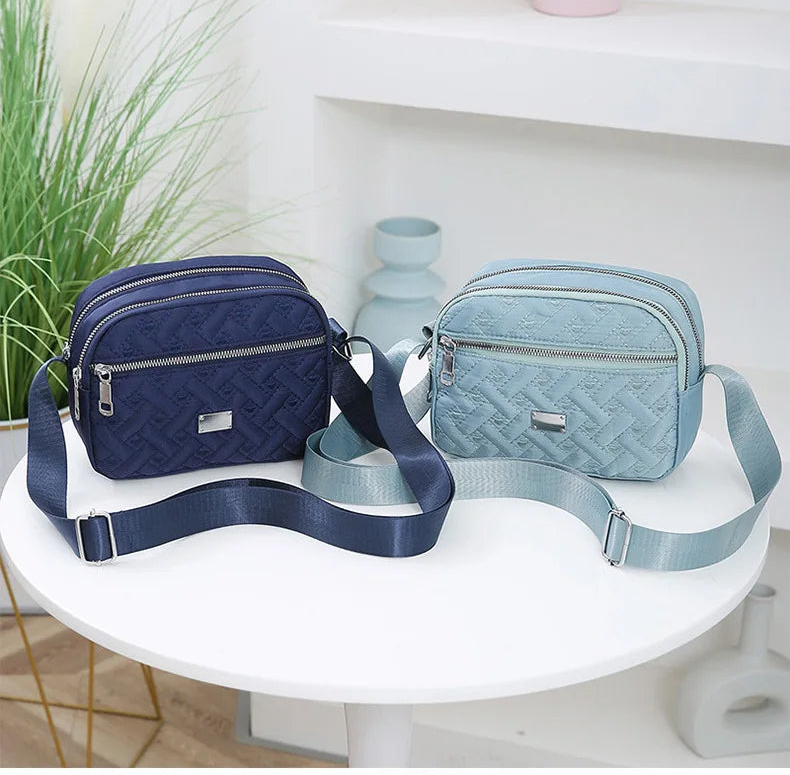 Casual Women's Small Square PU Leather Crossbody Messenger Bag | Fashion Lightweight Underarm Shoulder Handbag (Bolso Mujer) Luxegan