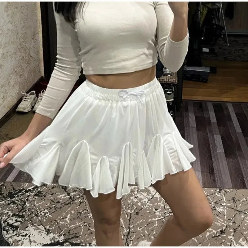 Solid V-Neck Short Sleeve Slim Fit Pleated Empire Waist Ankle-Length Dress – All Season Luxegan