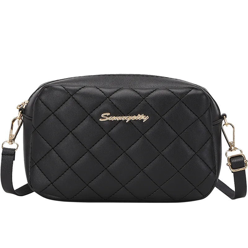 Trendy Mini Crossbody Bag | Casual PU Leather Handbag Luxegan