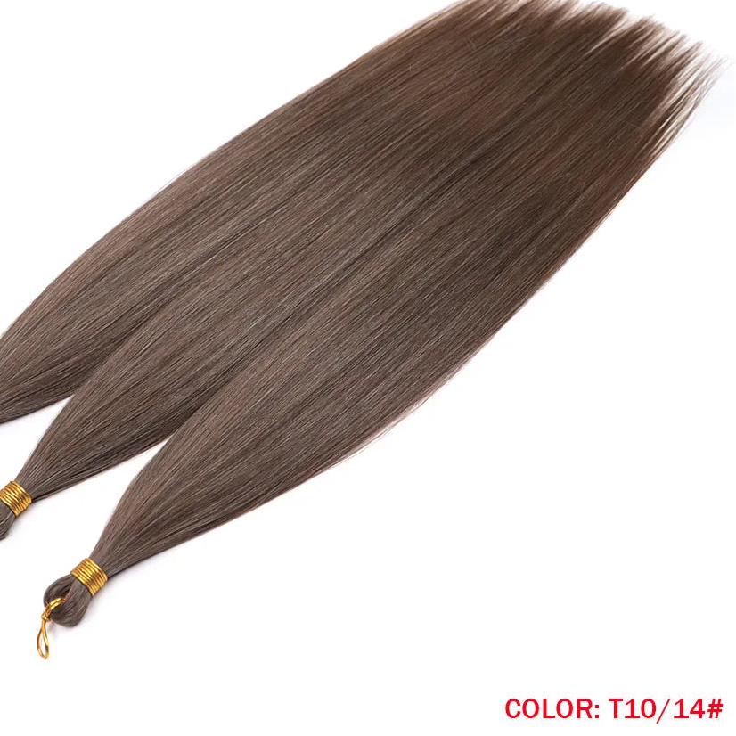 28 Inch Ariel Straight Synthetic Crochet Braids Hair – Ombre & Solid Colors | 300g | 24 Shades - view 15