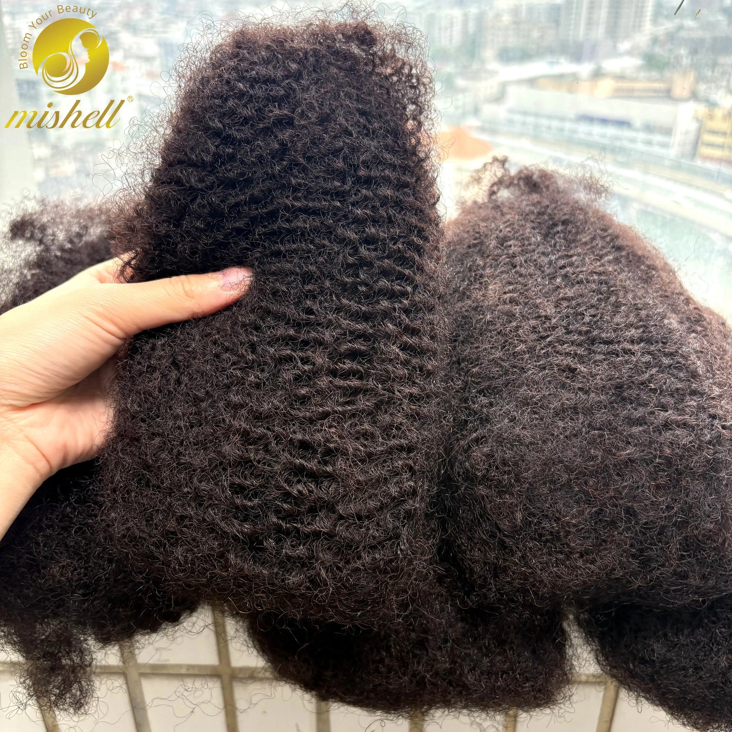 4C Afro Kinky Human Hair Bulk – 100% Raw Peruvian Hair for Locs, Twists & Braids