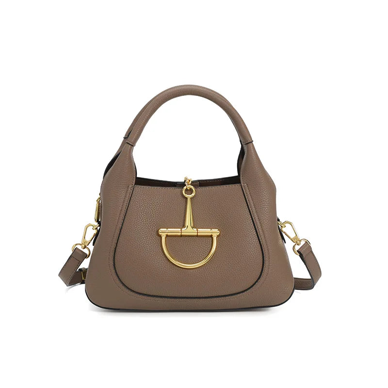 Ladies' Large-Capacity Multi-Functional Bag | Sophisticated "Crossbody & Shoulder" Silhouette | High-End Durable PU Leather Handbag | "Dignified" High-Performance Commuting Essential for Radiant Versatile Styling Luxegan