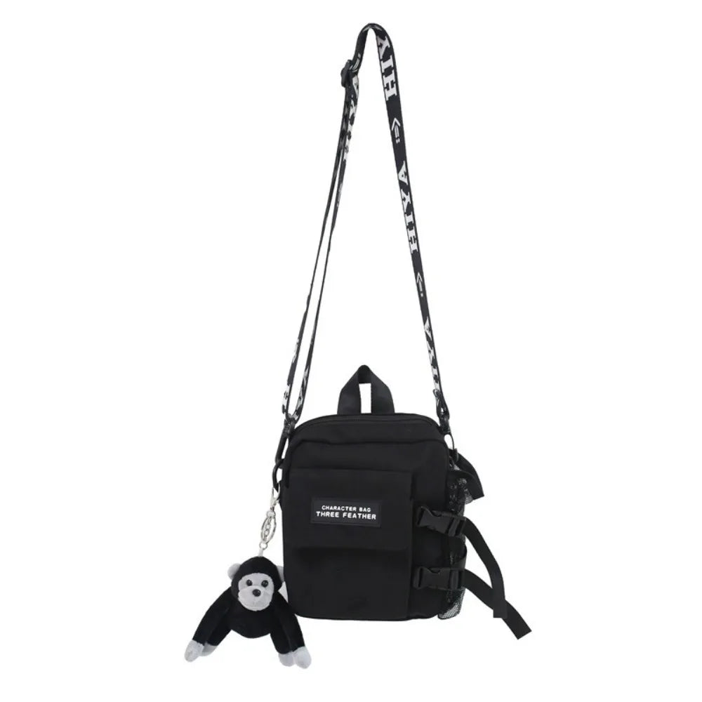 Casual Canvas Couple Messenger Bag | Versatile Satchel for Daily Use