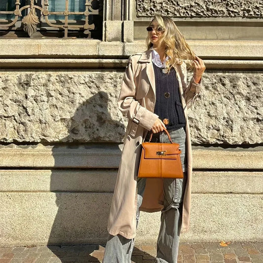 Trapezoidal Leather Women’s Handbag | Sophisticated Niche Designer Top-Handle Bag | Elegant Square Day Clutch | Fashion-Forward PU Leather Shoulder Bag with Artisan Charm Luxegan