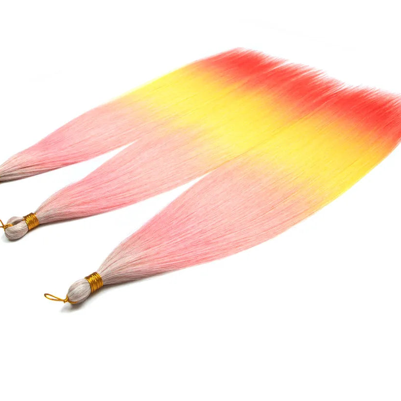 28 Inch Ariel Straight Synthetic Crochet Braids Hair – Ombre & Solid Colors | 300g | 24 Shades - view 21