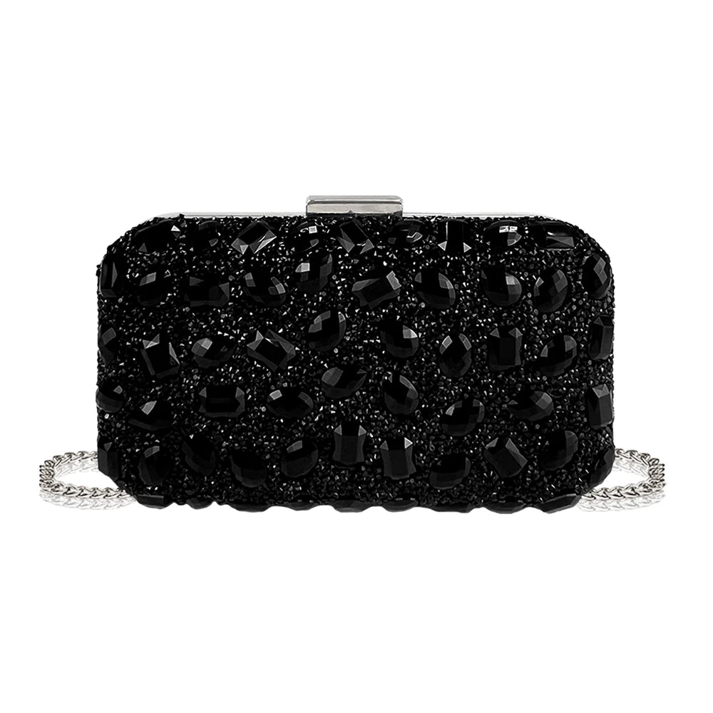 Rhinestone Evening Box Bag Set | Perfect Gift for Girls Luxegan