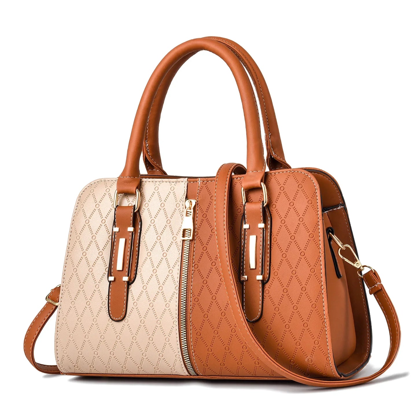 Luxury Brand Designer Handbag | Large Capacity Shoulder Bag & Retro Crossbody Tote Luxegan