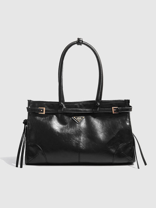New Fashionable & Versatile Underarm Bag for Women | Large Capacity Single Shoulder & Crossbody Bag (PU Leather Satchel) Luxegan