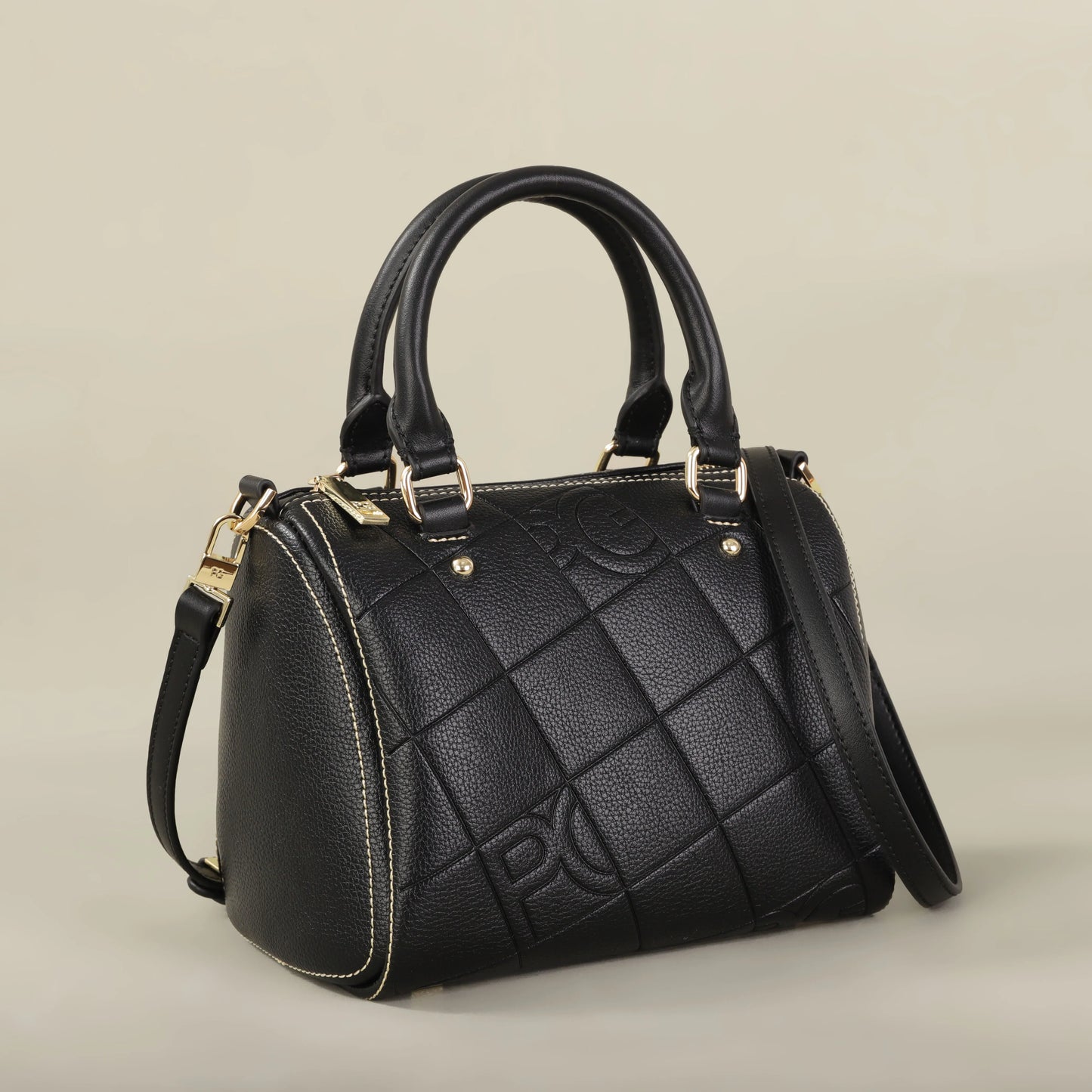 New Vintage Women's High-Capacity Handbag | Luxury Designer Bucket Bag | Classic Geometric PU Leather Shoulder & Messenger Bag (Model P3192) Luxegan